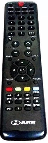 Controle Original Htr-d19 Serve Toda Tv H-buster Lcd Led D19