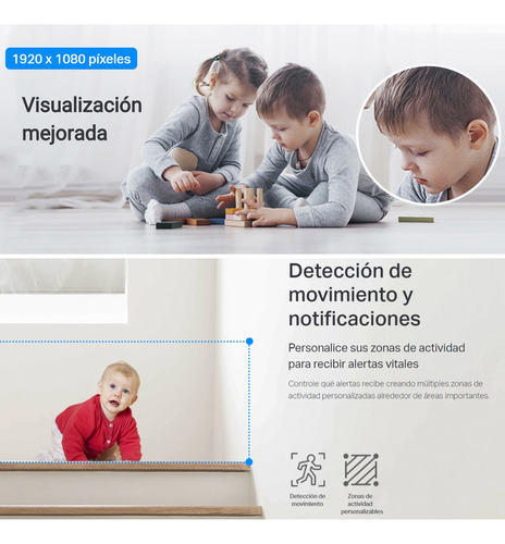 Cámaras De Seguridad Tapo-c200 Pack De 2 Unid - Tp-link