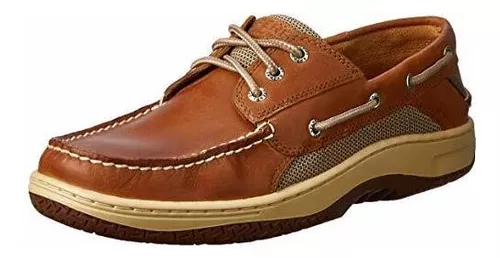 Zapatos informales Sperry Top Sider para hombre cuero CVO con cordones  barco bronceado