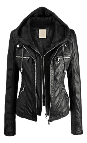 Chaqueta De Cuero Centauros Cueros Mujer Modelo 1