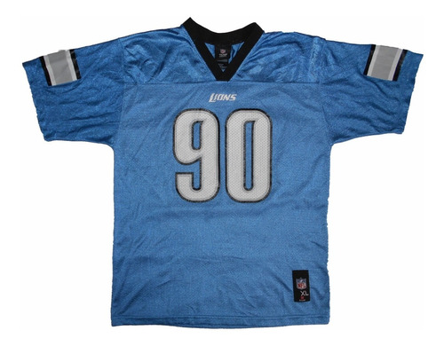 Camiseta Nfl - Xl - Detroit Lions (niños/mujer) - 014