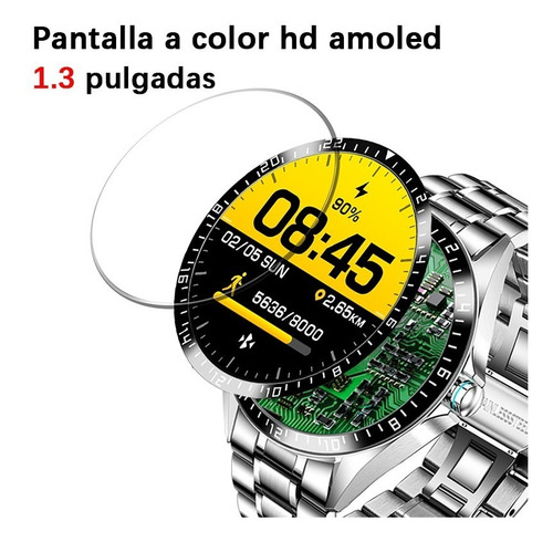 Imagen 6 de 9 de Lige Reloj Inteligente Deportivo Bluetooth Original Impermea