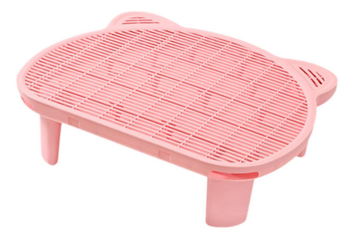 Estera Para Residuos De Gatos, Almohadilla Para El Pie, Rosa
