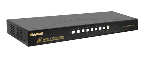 Jidetech Conmutador Kvm Usb Hdmi 8 Puertos Resolucion De Has