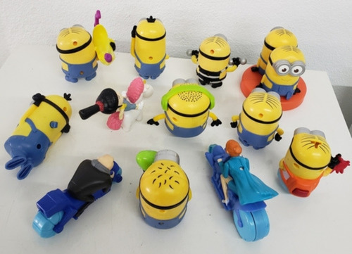 Coleção Completa Minions Meu Malvado Favorito Mc Donalds (Usado)