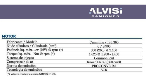 Volkswagen 25-360 Constellation Tractor 6x2 + Iva