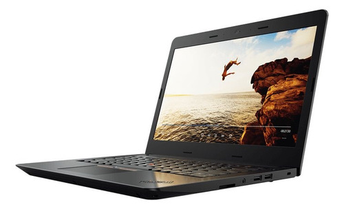 Laptop Lenovo Thinkpad E470 Intel Core I5 Ram 8 Gb Detalle! Negro (Reacondicionado)