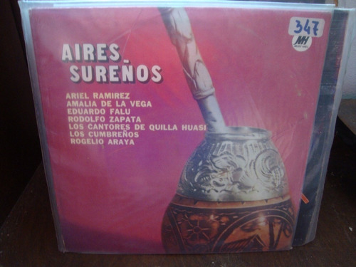 Vinilo Aires Sureños Amalia De La Vega Cumbreños Araya F3