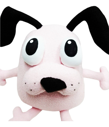 Peluche Hecho A Mano Coraje El Perro Cobarde