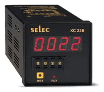 Comprar Contador Dig, Xc22b 4 Dig C\u002Fpredet 2 Rl 72x72mm Selec 220v 