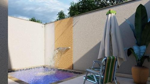 Imagem 7 de 8 de Casa Na Nova Itanhaém Lado Morro Com Piscina | 7498