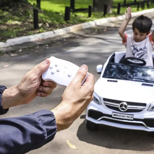 Carro Elétrico Infantil Mercedes GLV Branca 12V Bandeirante - Fátima Criança