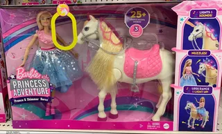 Muñeca Barbie Aventura De Princesas Y Caballo Morning Star
