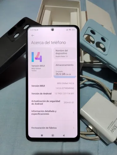 Xiaomi Redmi Note 13 256gb 8gb Ram Dual Sim Negro (Usado)
