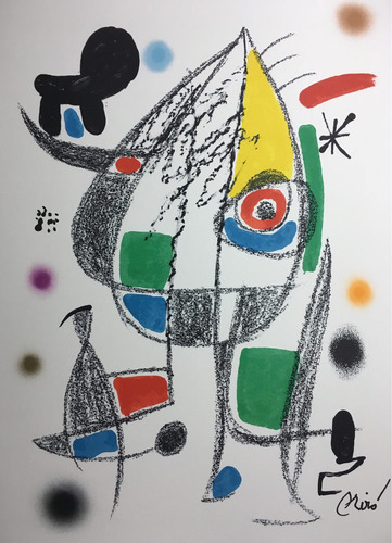 Joan Miró, Litografía Certificada