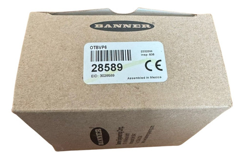 Banner Otbvp6 Optical Touch Button