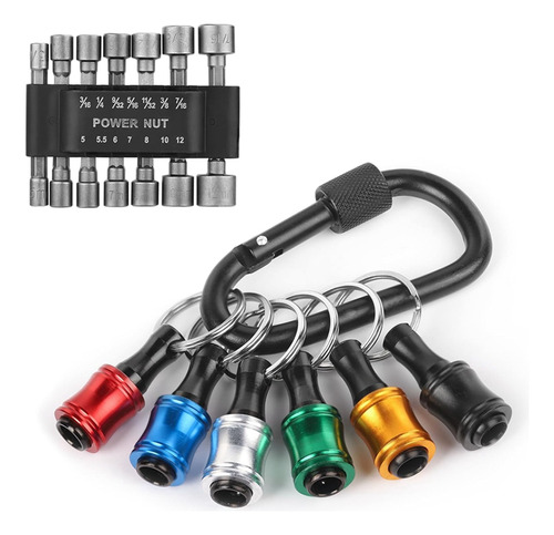 Juego De 14 Brocas Con Destornillador Power Nuts, Conector M