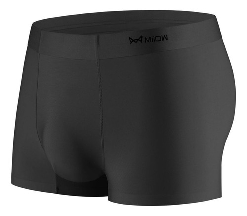 Bóxer Corto De Seda Helada Para Hombre, Bragas Tipo Bóxer