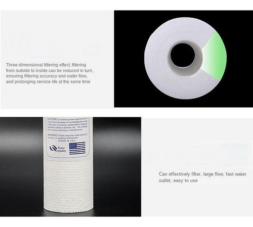2 Filtro De Polipropileno De Sedimentos De Agua Para El
