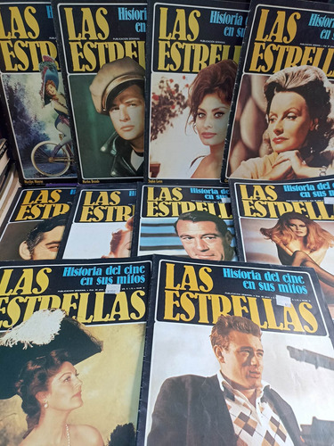 Historia Del Cine En Sus Mitos Las Estrellas 10 Revistas 80'