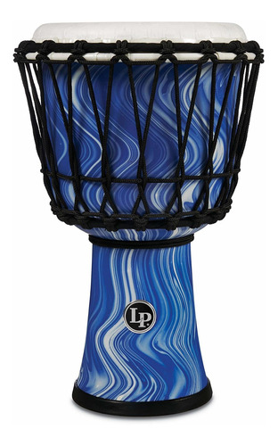 Latin Percussion World Collection Circle Djembe Mármol Azul 