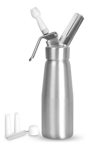 Dispensador De Crema Batida De 500 Ml De Aluminio Resistente