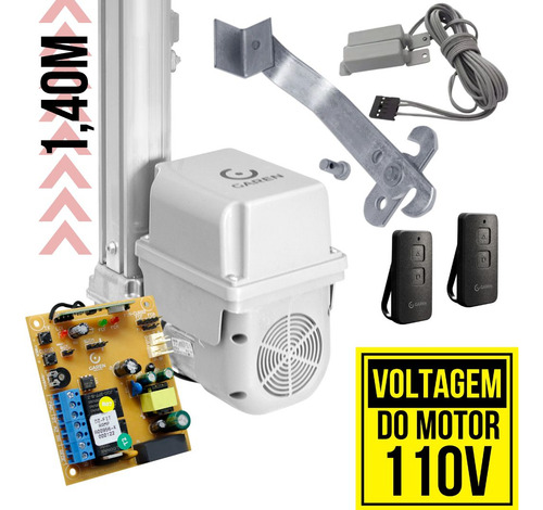 Kit Motor Basculante Para Portao Ate 2,4m 300kg Wifi Garen