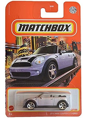 Matchbox Mini-cooper S Cabrio 2010, Violeta 52/100