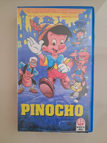 Vhs Peliculas Dibujos Animados- 4 Titulos Disponibles (Usado)