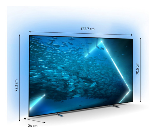 Oled Philips Ambilight 55 Uhd 4k 55oled707 Android Smart Tv