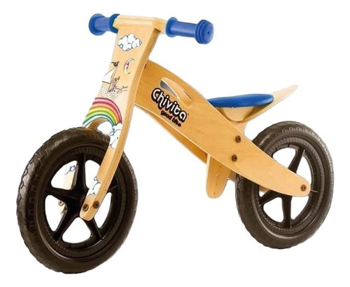 Chivita Para Niños En Madera Varios Colores Bici Sin Pedales