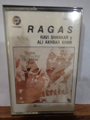 Ragas Ravi Shankar Y Ali Akhbar Khan Cassette