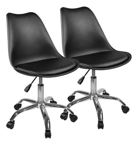 Sillas X2 Tulip Escritorio Con Ruedas Asiento Regulable Ct