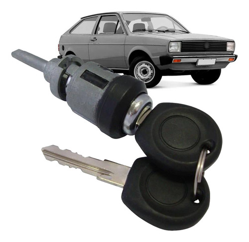 Cilindro Ignição Com Chave Saveiro Quadrada 1985 1986 1987
