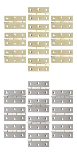 Bisagras De Metal De 10 Piezas Conectores De Bisagra Para