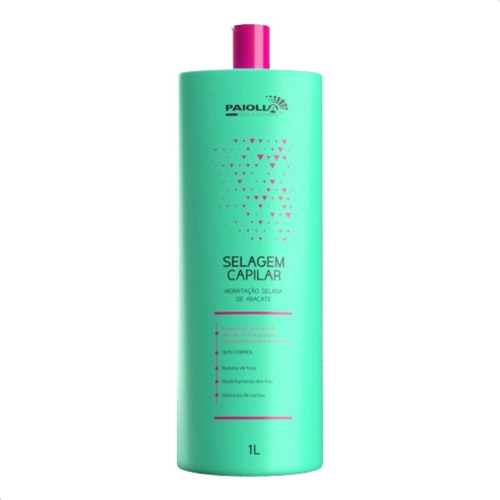 Selagem Capilar Abacate Paiolla 1l + Shampoo Antiresiduos 1l