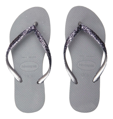 Chinelo Feminino Slim Glitter 2 Havaianas Oferta