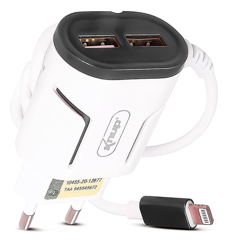 Carregador Para Celular Usb Fonte Turbo Lightning iPhone 3.1