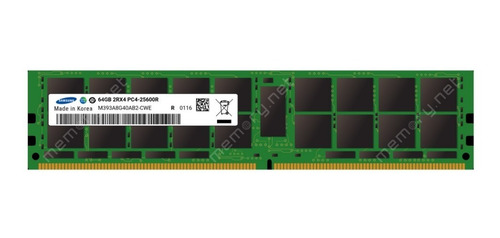 Memória 64gb Ddr4 3200 Rdimm Hp Ml110 Ml350 Dl380 Dl560 G10