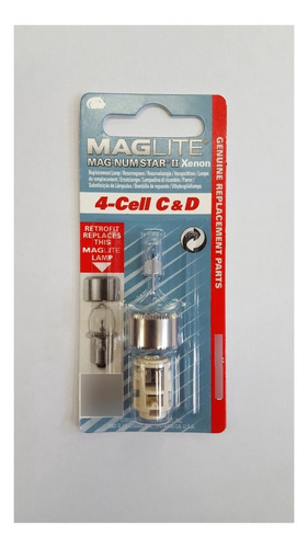 Linterna Repuesto Maglite 4-cell C & D Luz Xenom