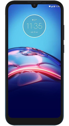 Celular Motorola Moto E6s Azul 64gb Camera Dupla 13mp + 2mp