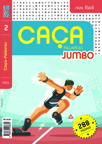 Caça Palavras Jumbo - Nível Fácil - Livro 2, De Equipe Coquetel. Editora Coquetel, Capa Mole Em Português