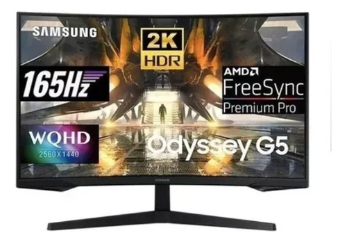 Monitor Samsung 32 Odyssey G5 Qhd Freesync 165hz 1ms Hdr-10