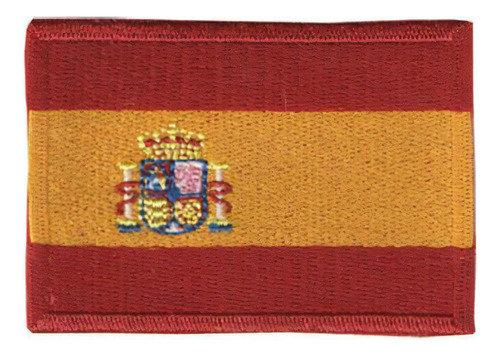 Bordado Termocolante Bandeira Espanha