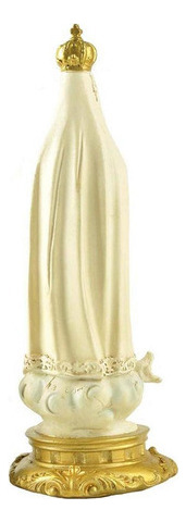 J 7,87 ''estatuilla De Resina De Fátima Estatua De Virgen