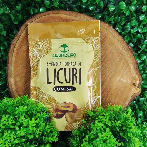 Kit 2x: Amêndoa De Licuri Torrada Com Sal Licurizeiro 100g