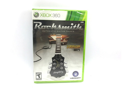 Rocksmith Xbox 360 Lacrado Original Nfe #