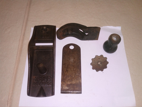 Plaina Abohr 02 Mini Antiga Bem Conservado Toda Original. (Usado)