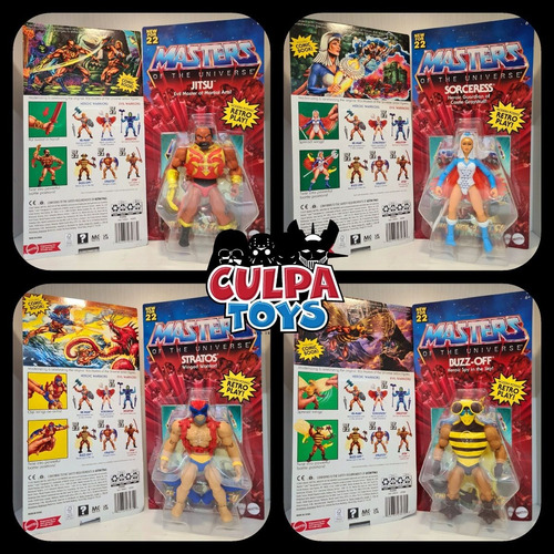 --- Culpatoys Stratos Clasico Motuc Origenes Mattel --- (Usado)