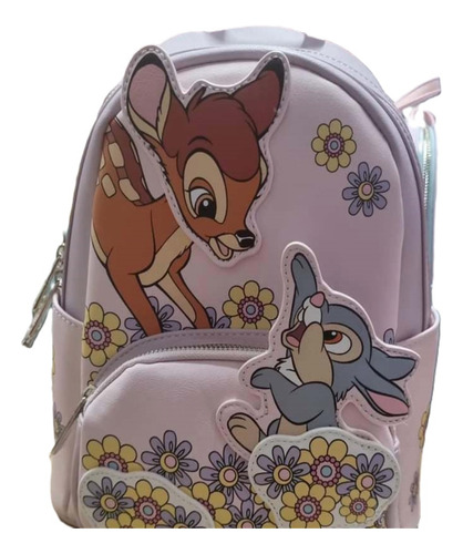 Mochila Disney Bambi Y Tambo Para Mujer Modelo Hb1b